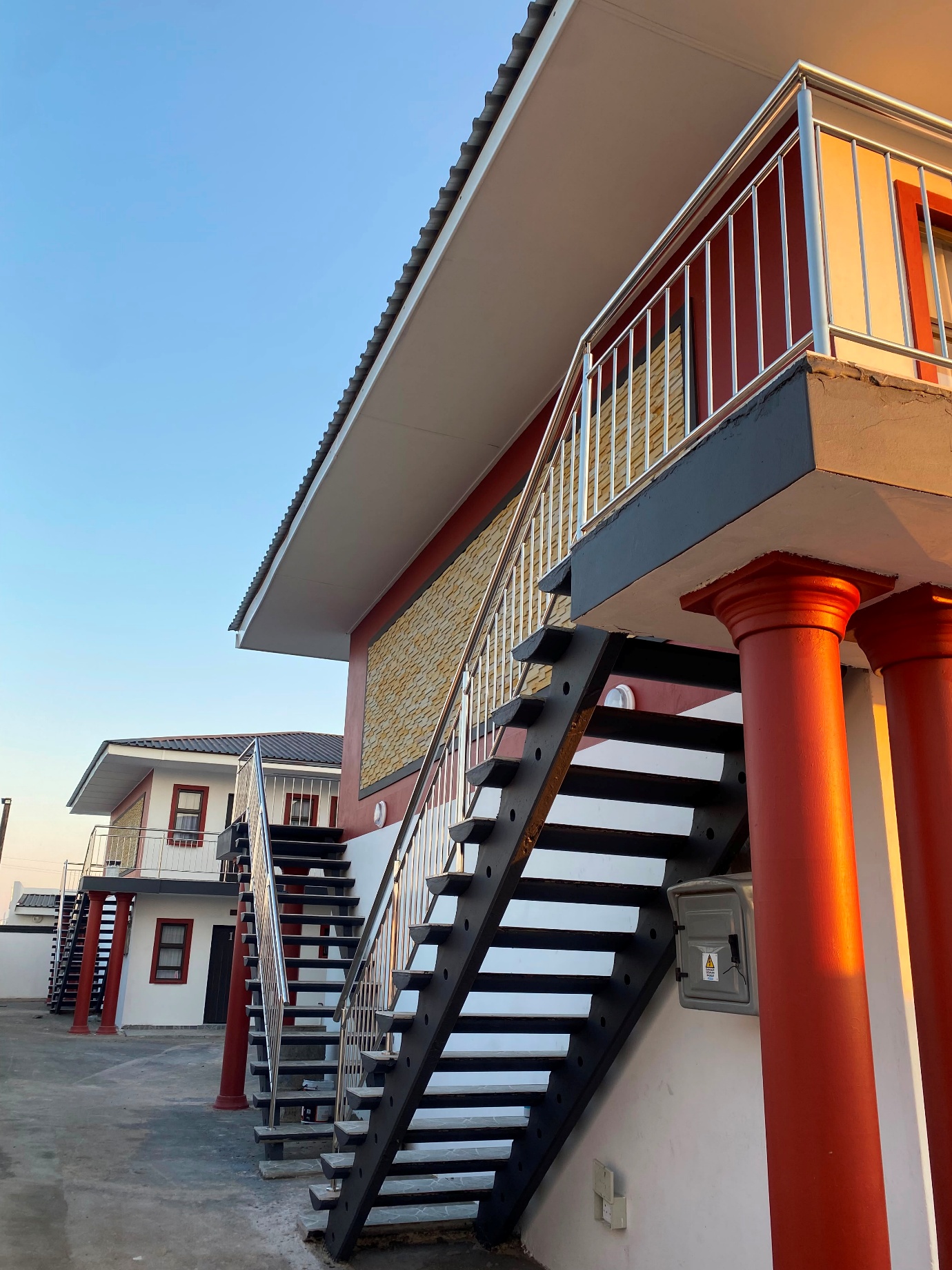 Exterior of a modern student residence