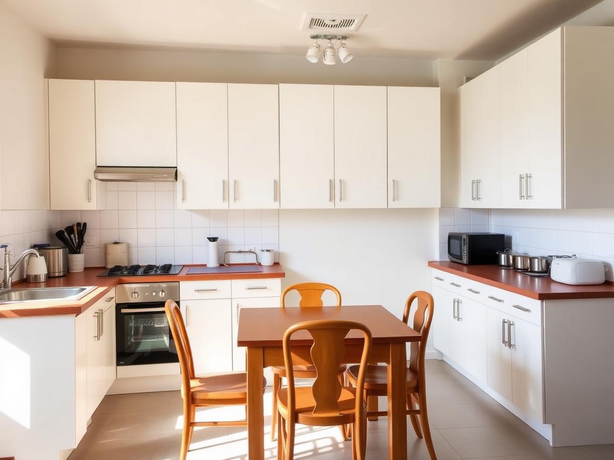 Shared kitchen and dining space (placeholder image)